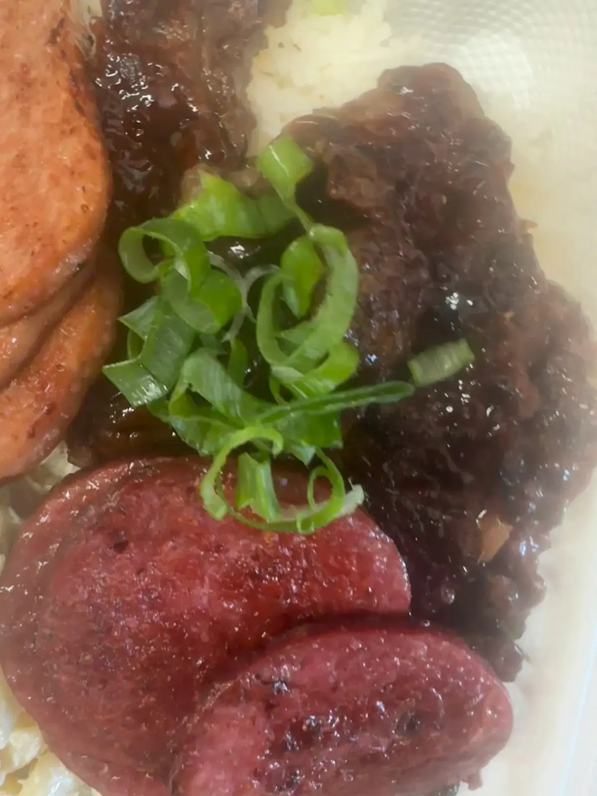 creation thumb for BENTO Teri beef Spam Goteborg Rice and Mac salad