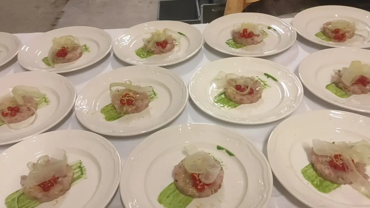 creation thumb for Sea bass tartare