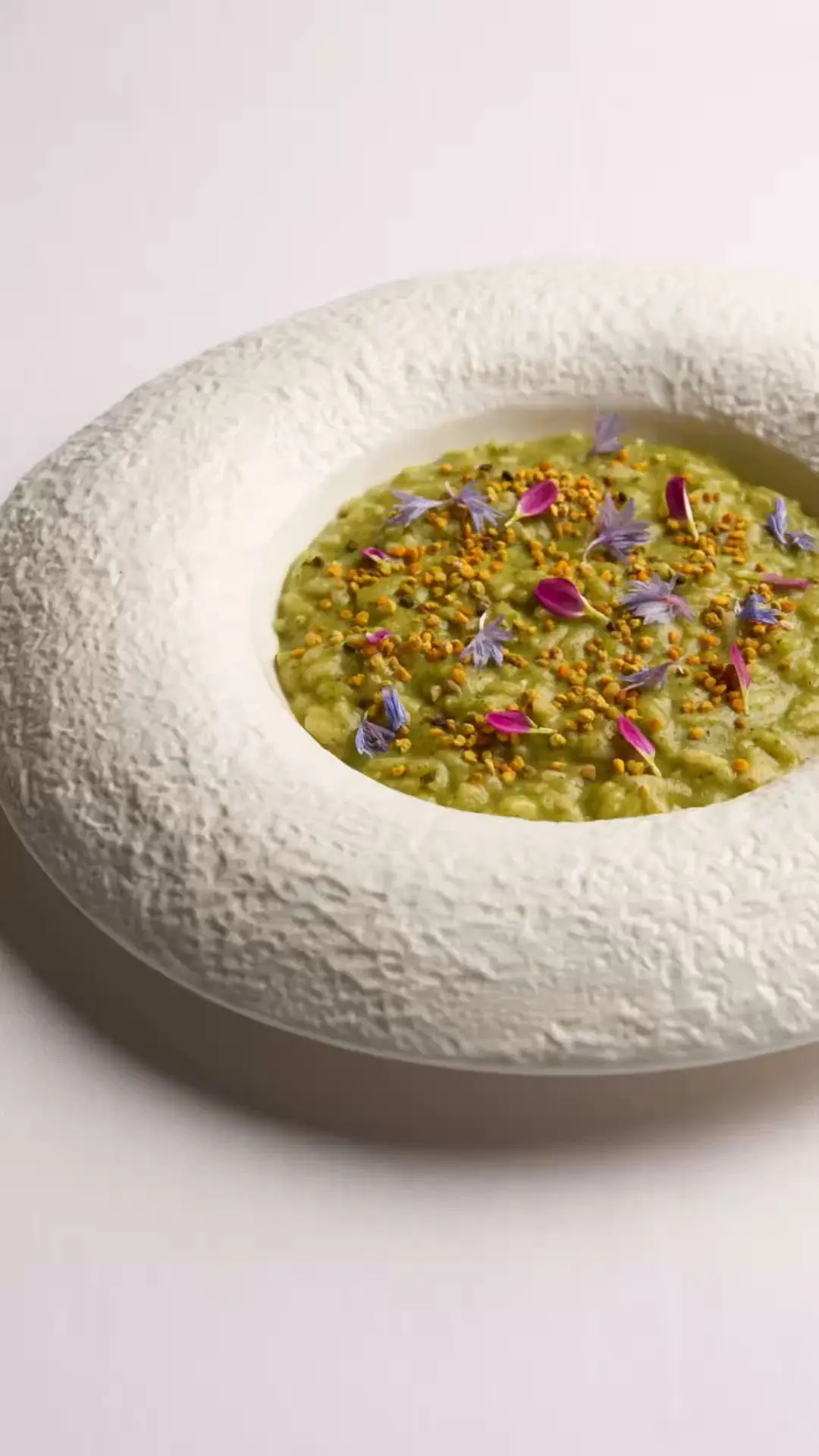 creation thumb for Nettle and Pollen Risotto