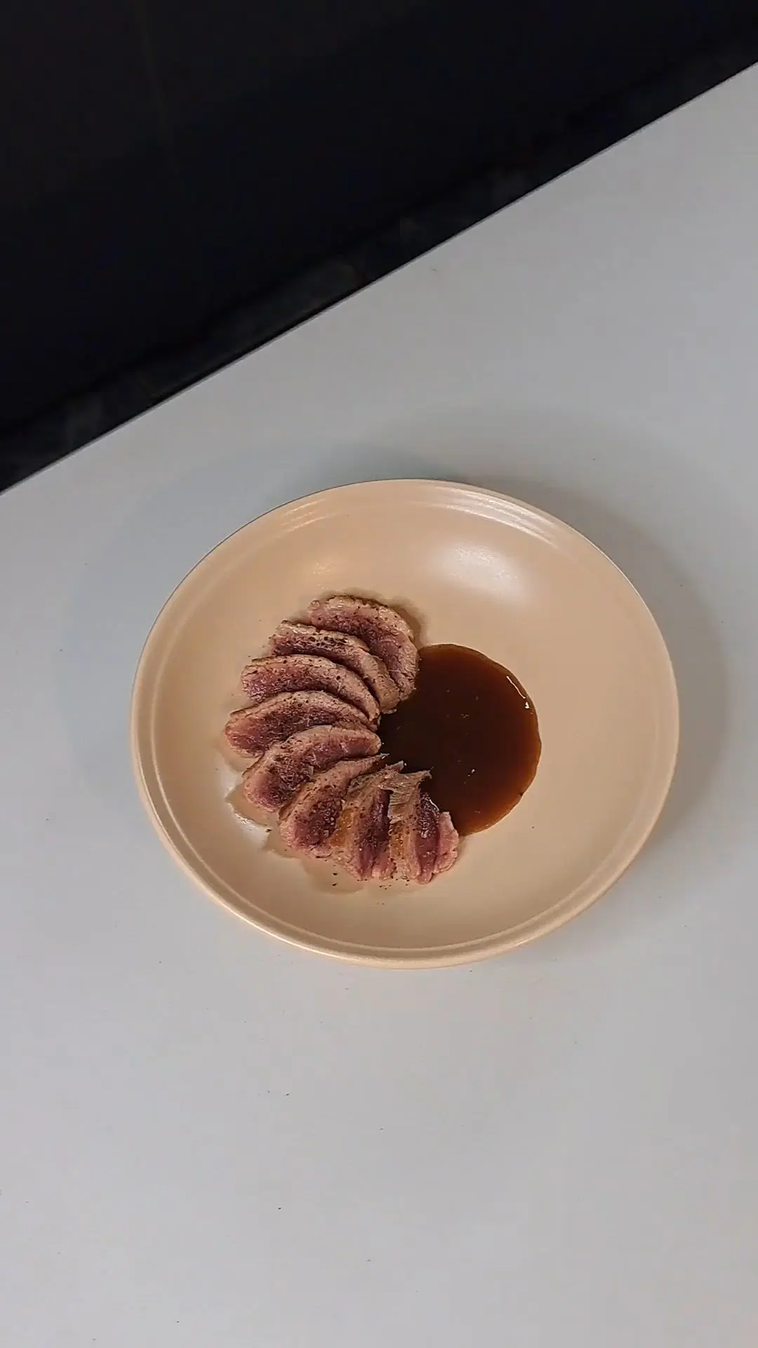creation thumb for Duck with coffee & maple sauce