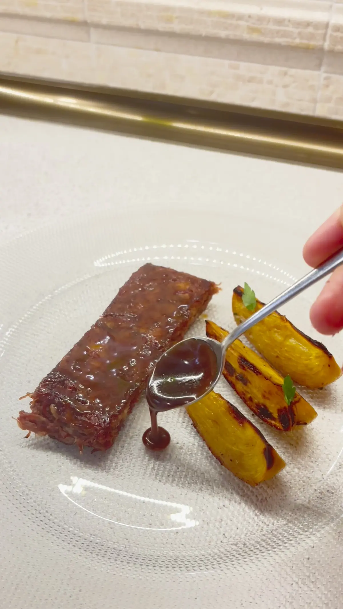 creation thumb for Duck terrine and sautéed Persimmon