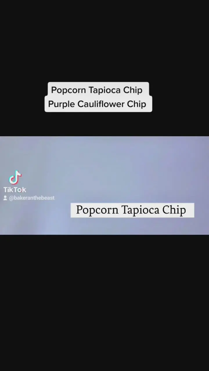 creation thumb for Popcorn Chip & Purple Cauliflower Chip