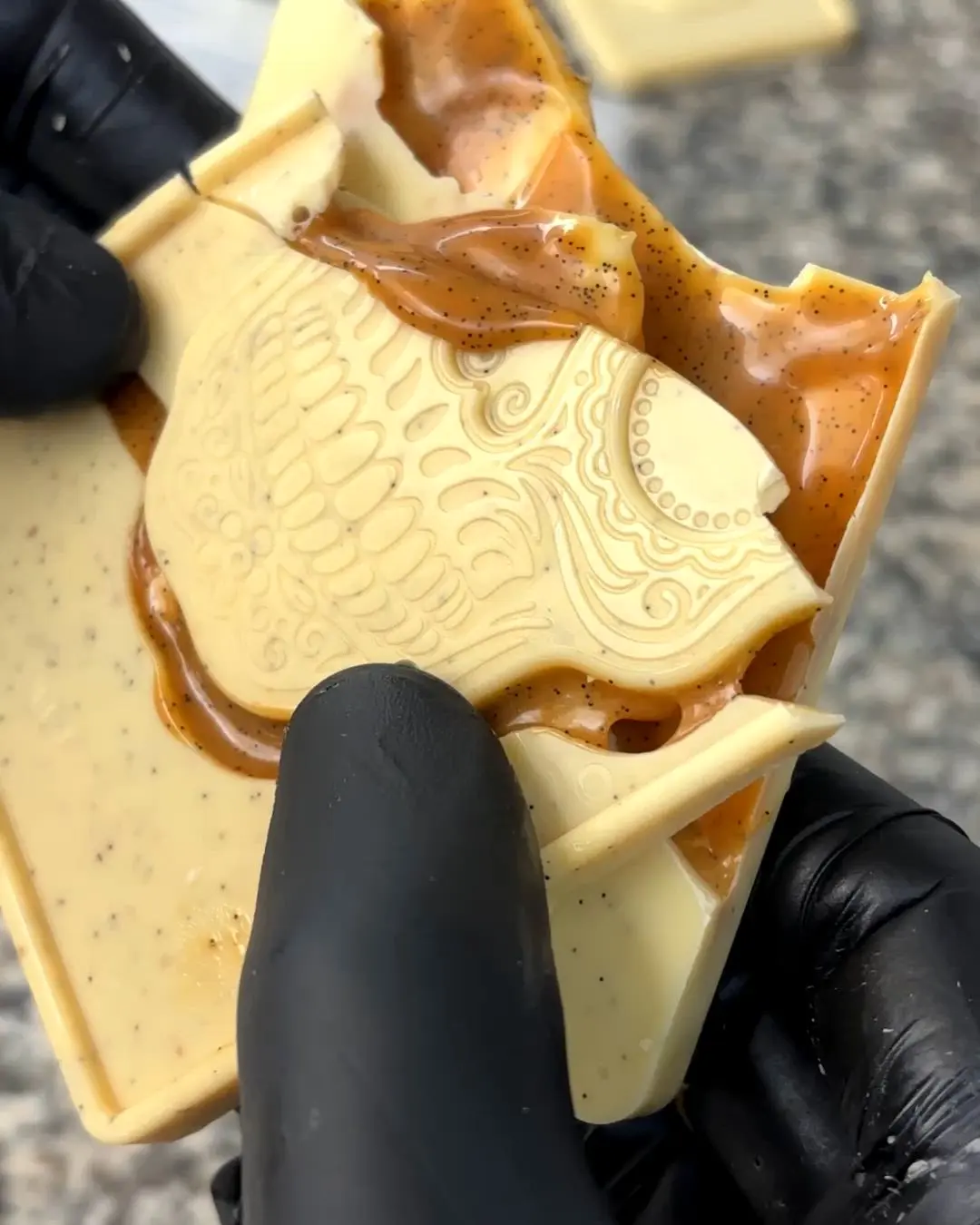 creation thumb for Toasted chocolate and Vanilla Ganache