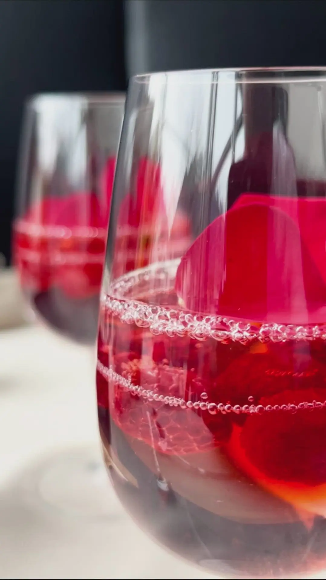 creation thumb for Raspberries in Moscato-Elderflower Jelly