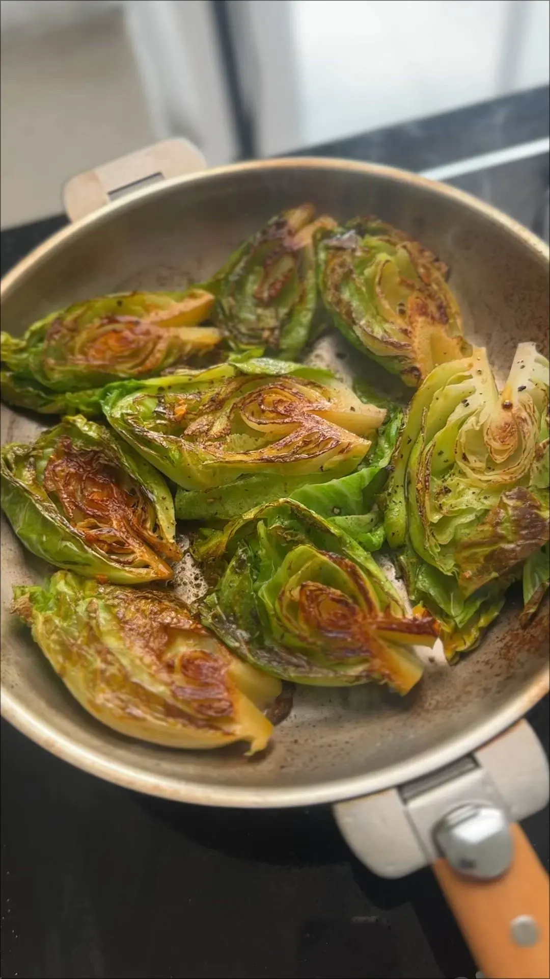 creation thumb for Pan Fried Baby Cabbages