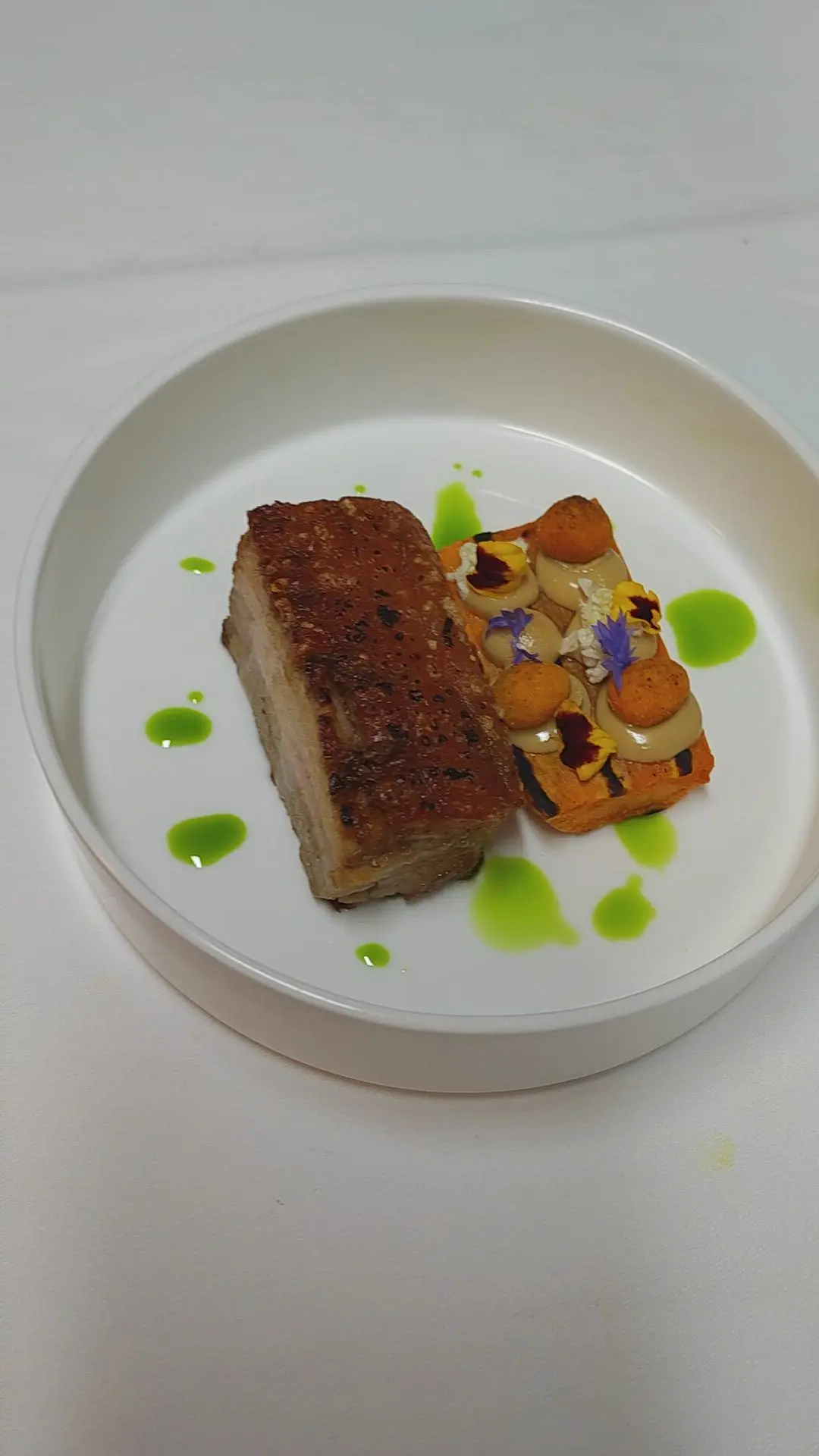 creation thumb for Pork Belly Sweet Potatoe Peanut Onion Fond