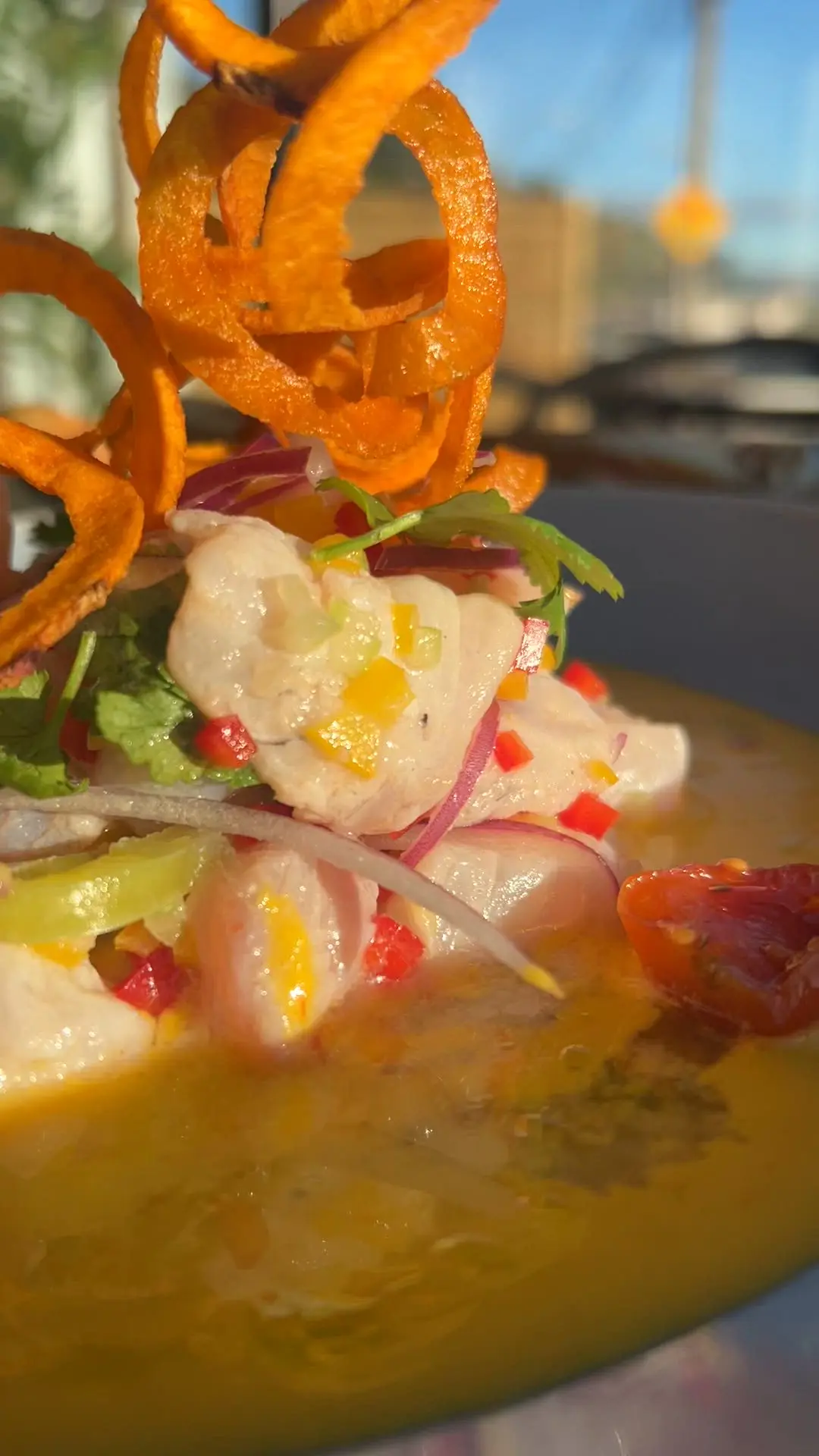 creation thumb for Sea Bass Ceviche