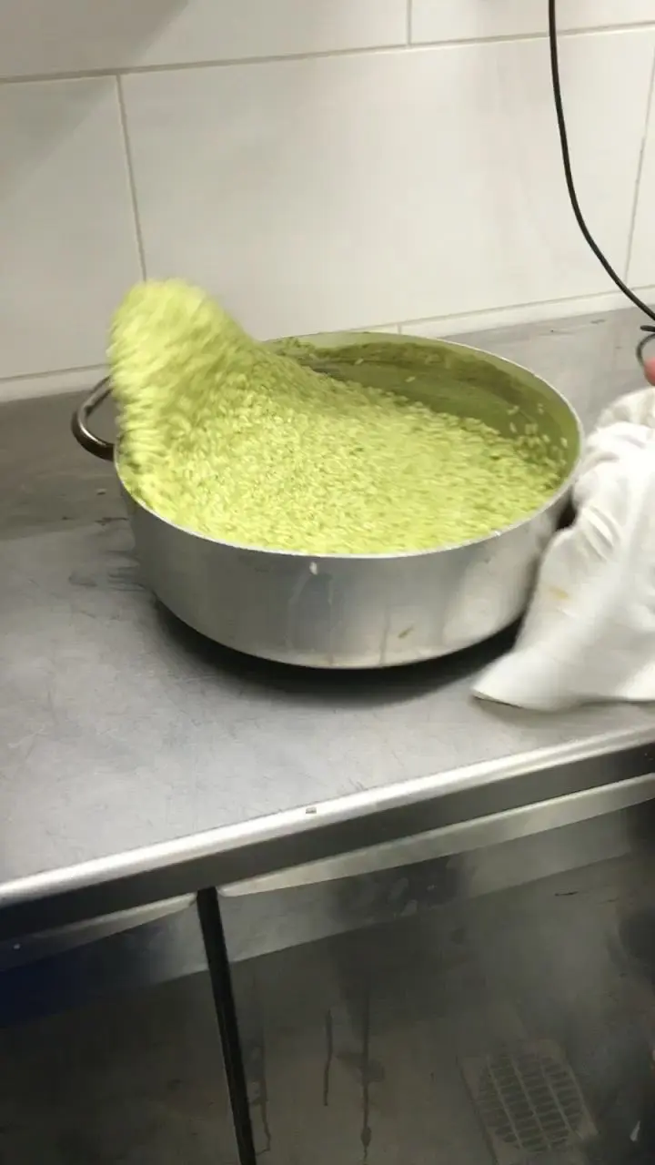 creation thumb for Risotto with herb pesto