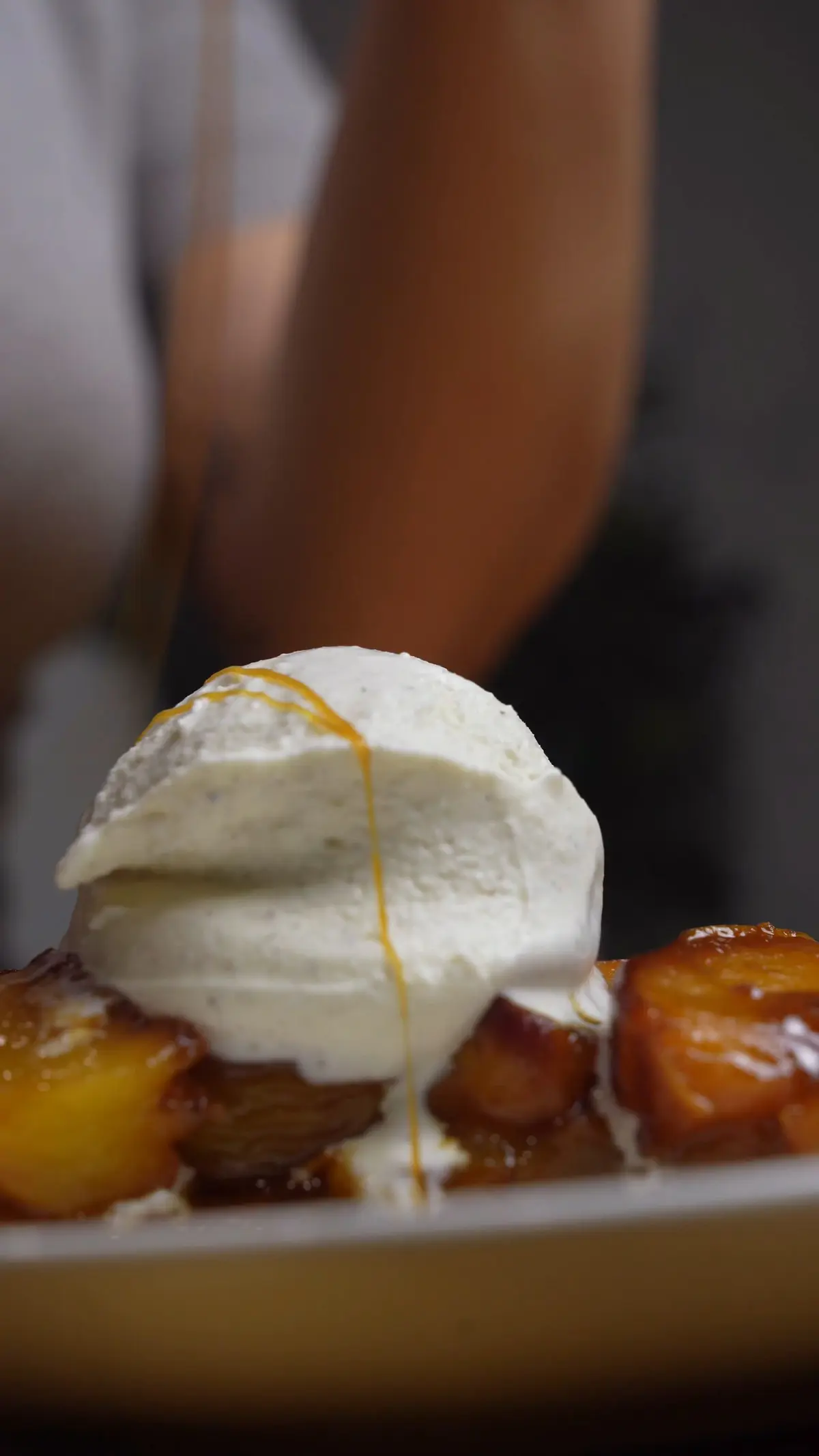 creation thumb for Tarta tartin de Duraznos