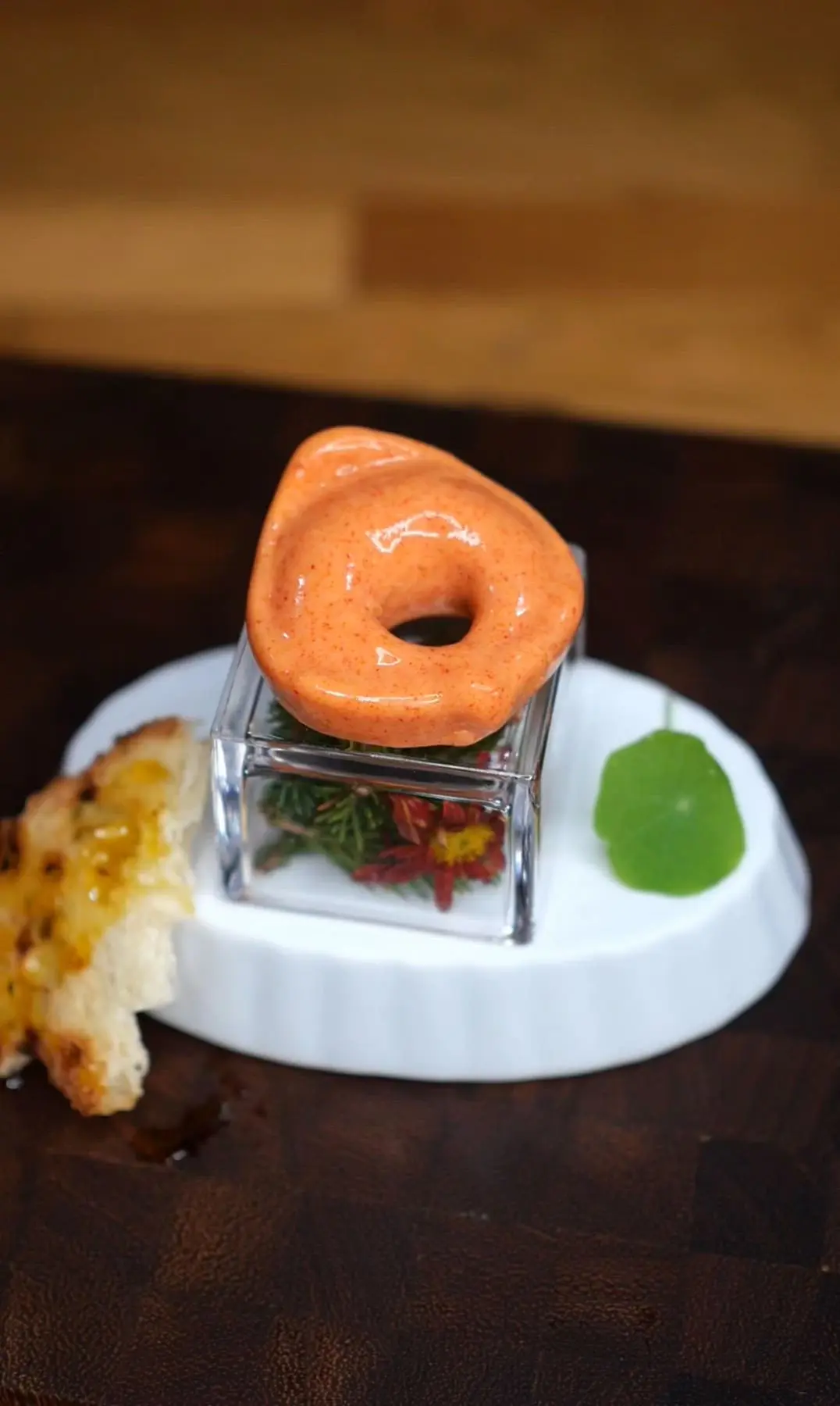 creation thumb for Creamed salt cod tortellino