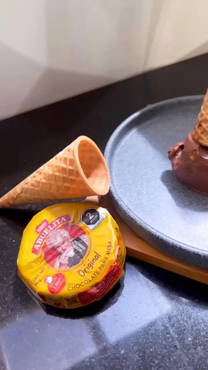creation thumb for Sorbete de Chocolate de mesa.