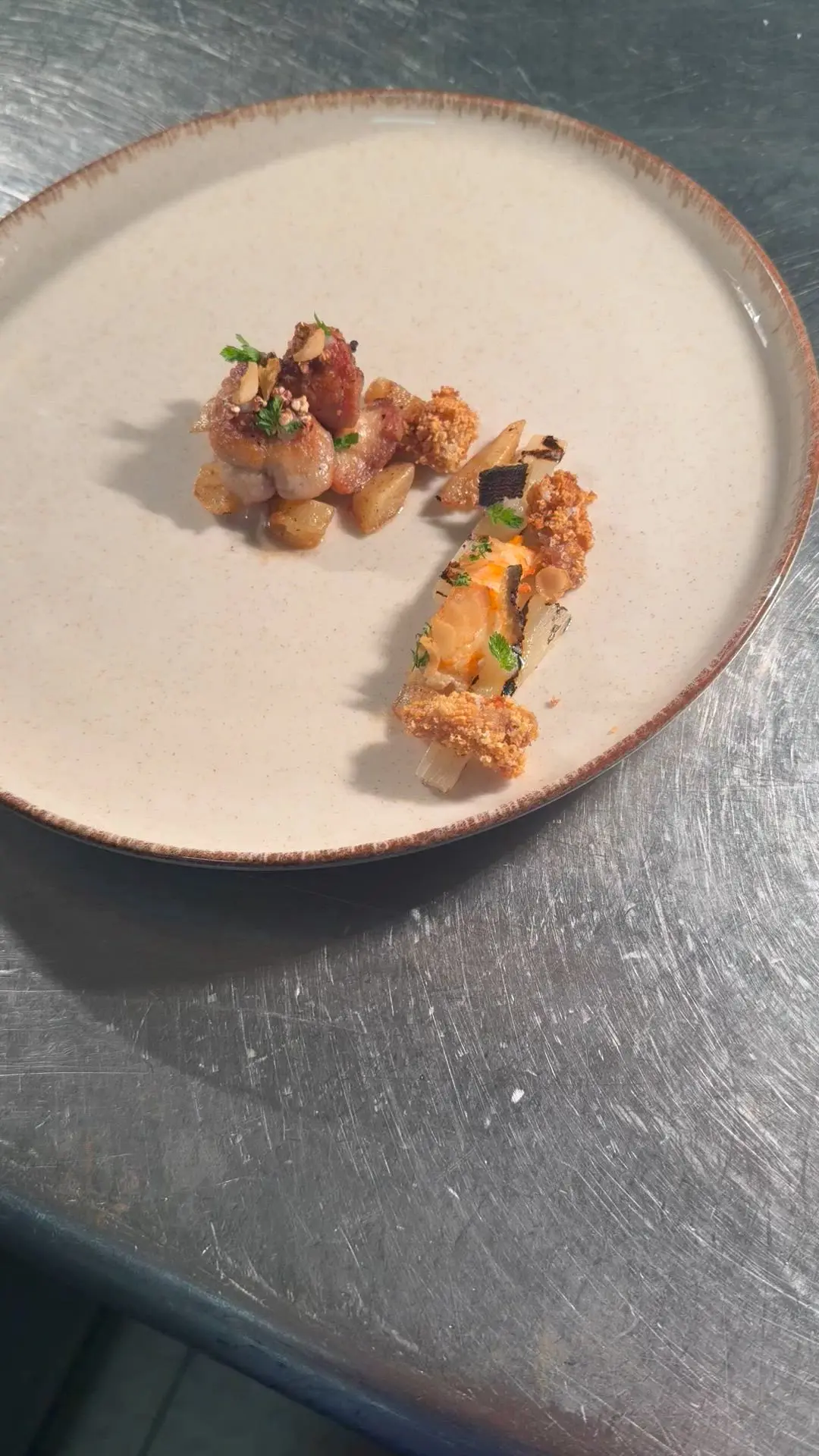 creation thumb for Ris de veau langoustines salsifis