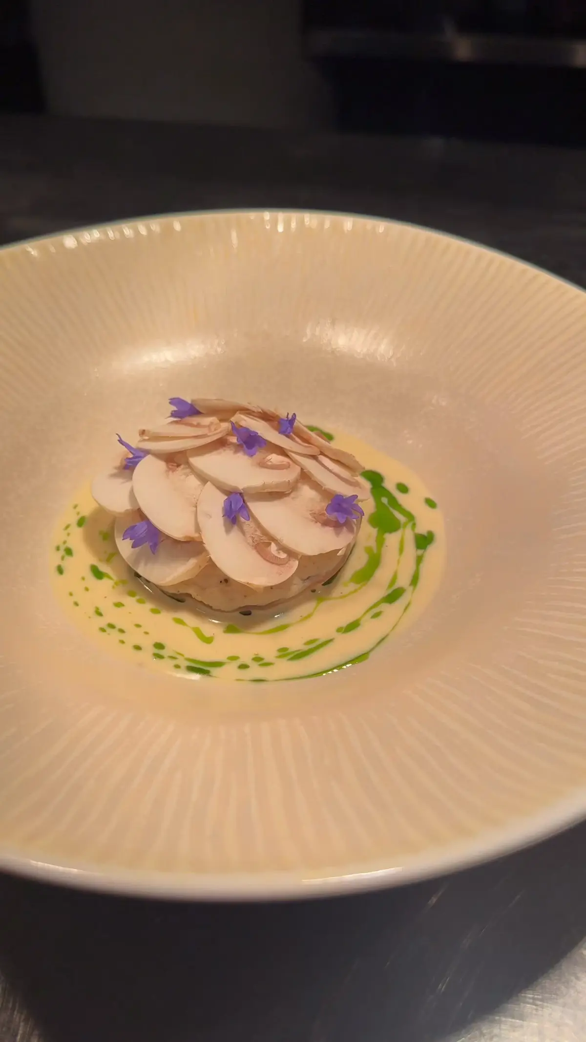 creation thumb for Portobello Mushrooms Stuffed with Chicken Mousseline