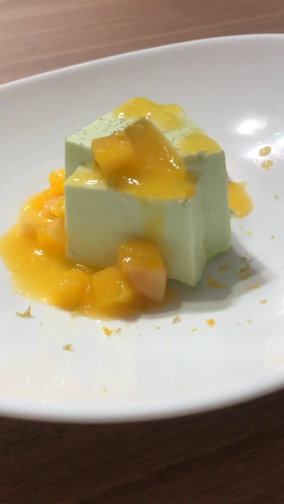 creation thumb for Panna cotta, Pesca, Mango e Agrumi