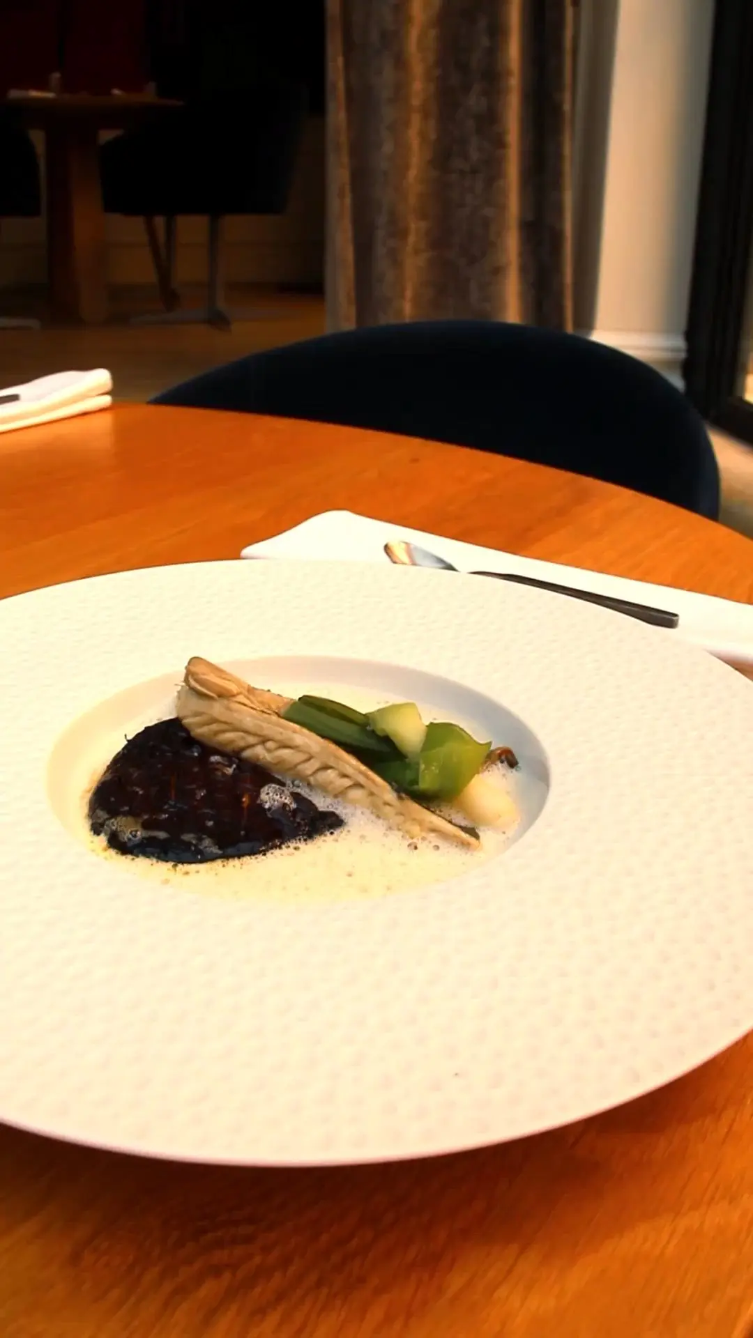 creation thumb for Mackerel with Foie Gras & Oyster
