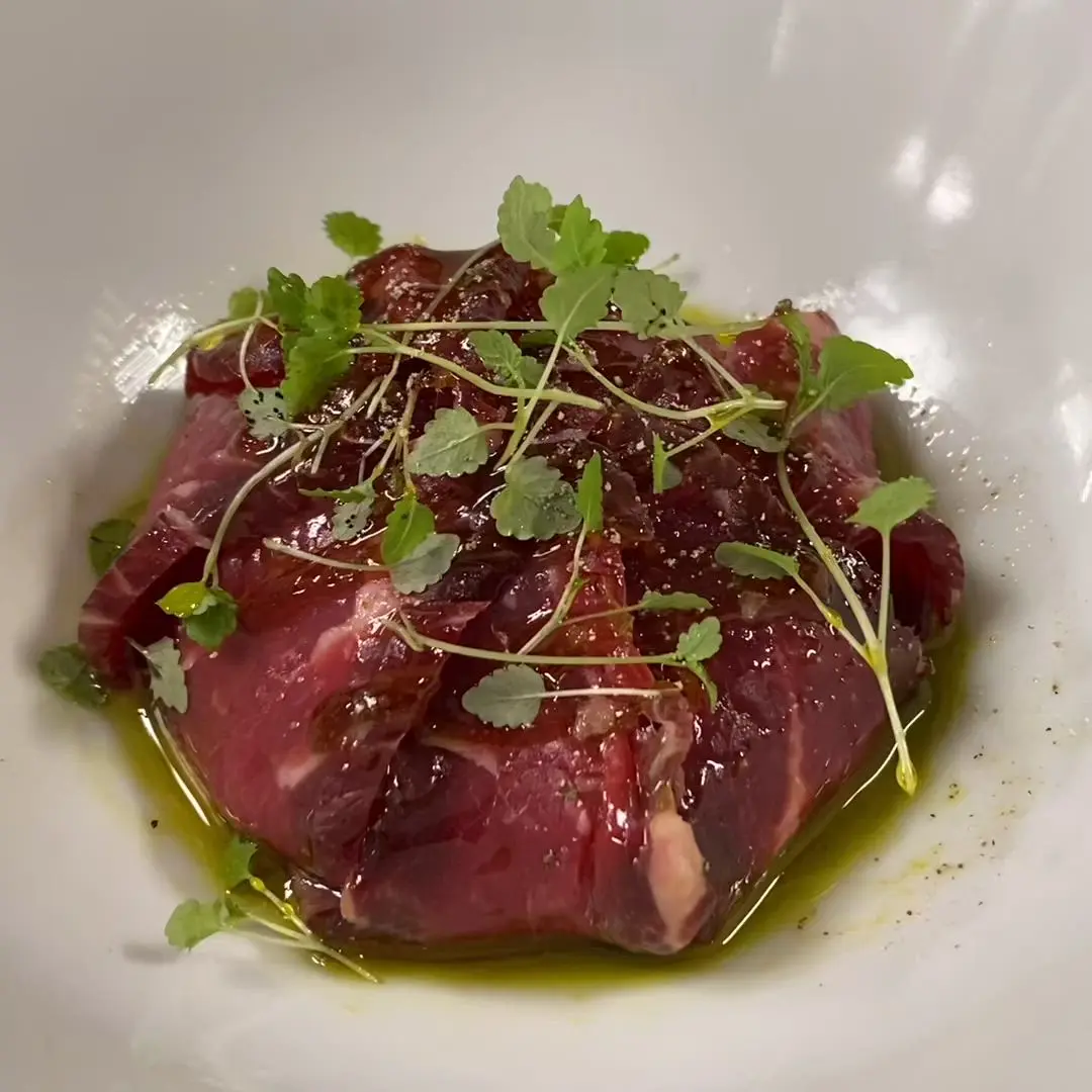 creation thumb for Cured beef, potato and egg