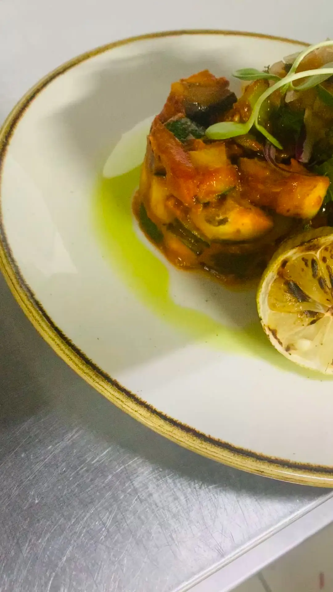 creation thumb for Merluza al estilo Mediterráneo🍴