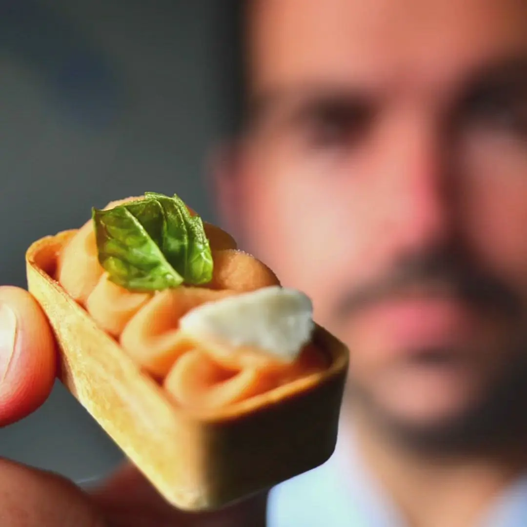 creation thumb for Tomato and Sherry sorbet