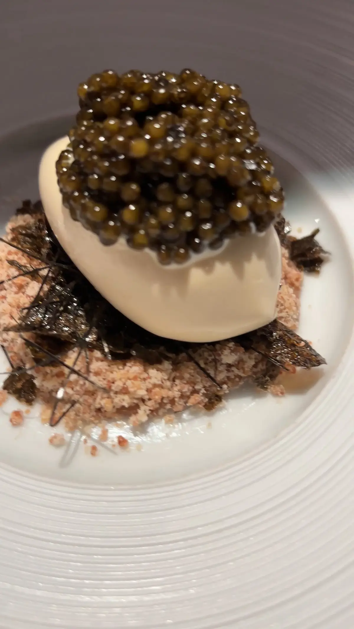 creation thumb for Caviar dessert