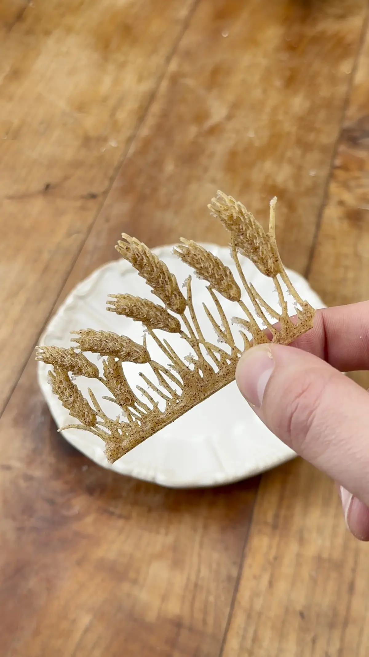 creation thumb for Golden Quinoa Tuile