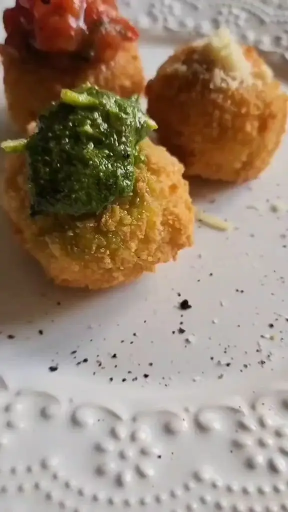 creation thumb for Fried gnocchi stuffed with cheese