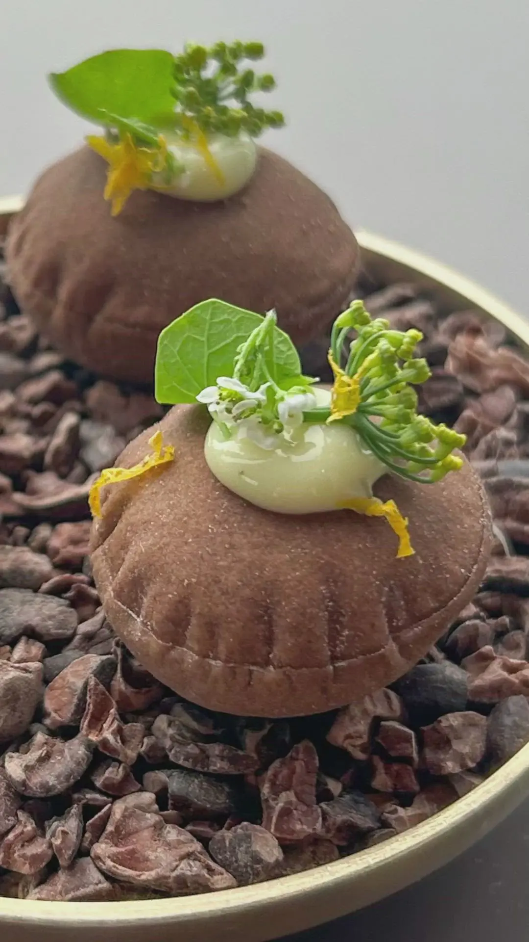 creation thumb for Herbs and lemon crémeux