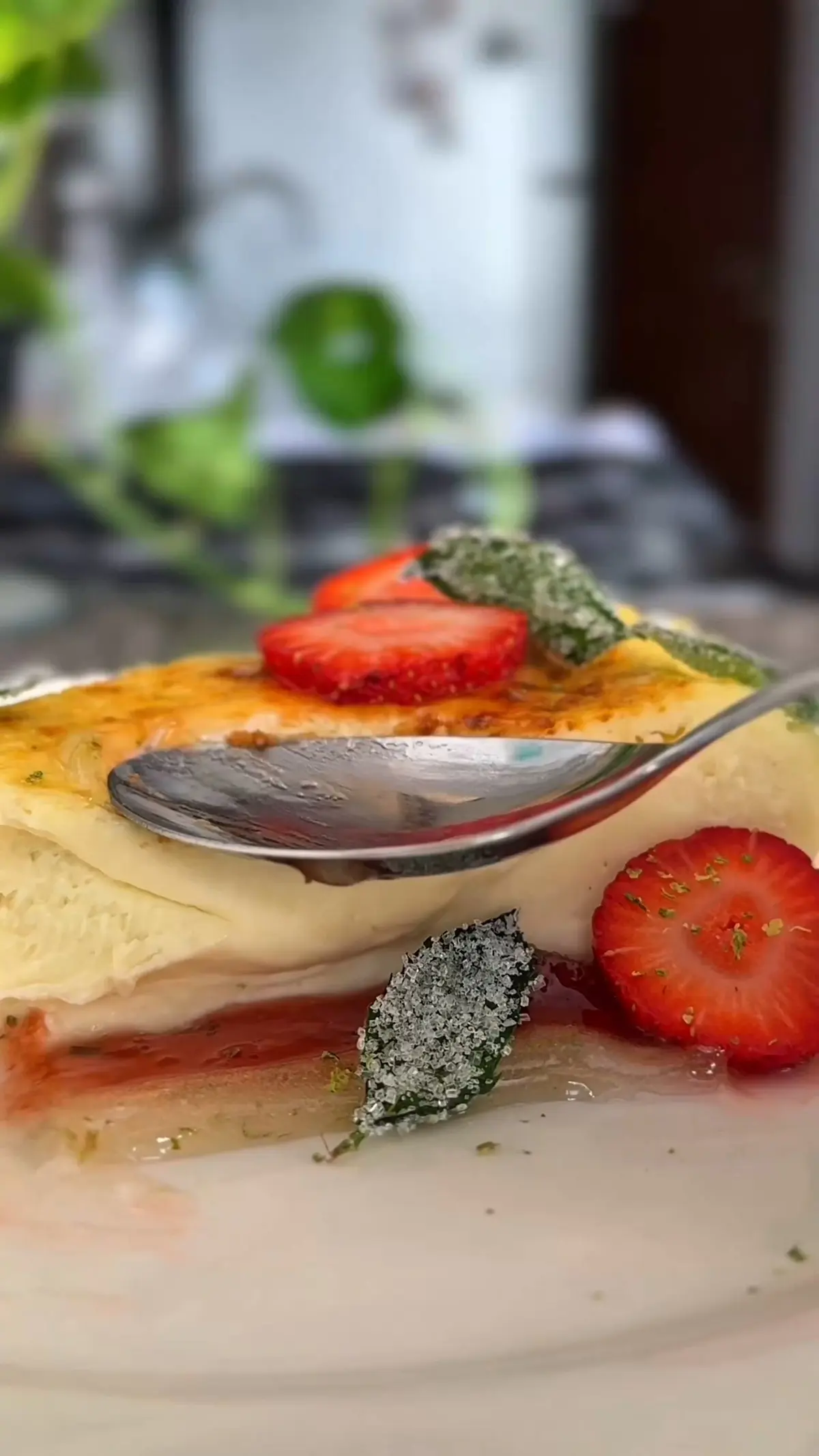 creation thumb for Lime Basque Cheesecake