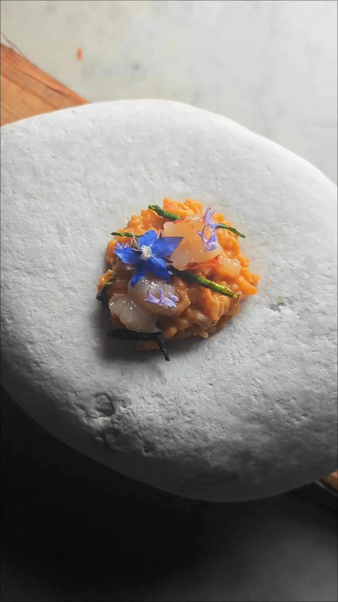 creation thumb for Creamy Rice with Shrimp and Wild Asparagus