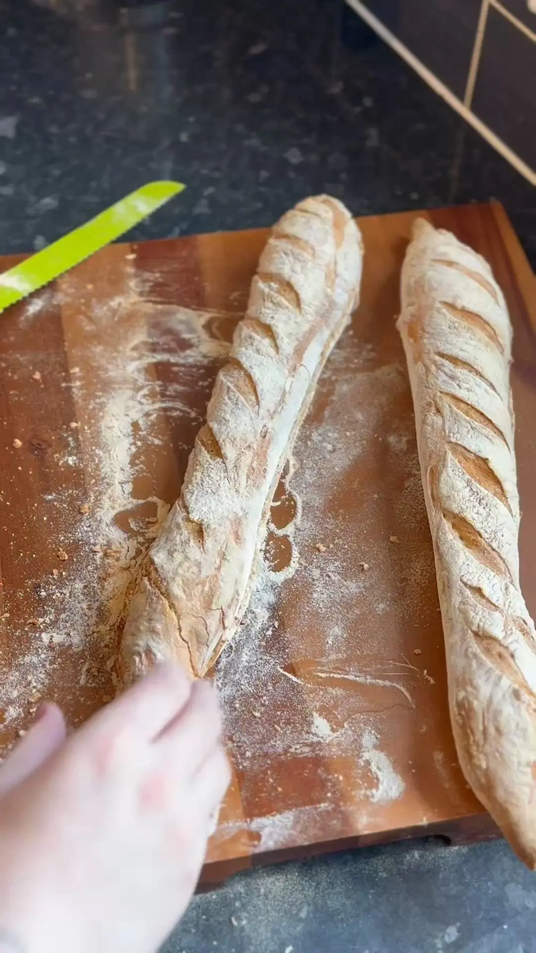 creation thumb for French baguettes đ„ with sourdough