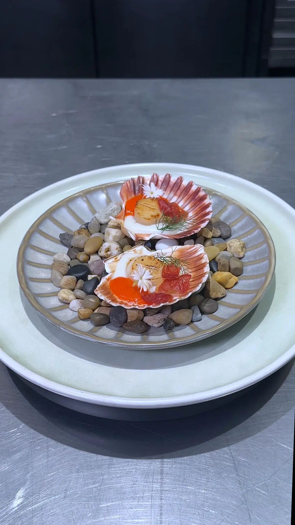 creation thumb for Seared Scallops with Spiced Piquillo