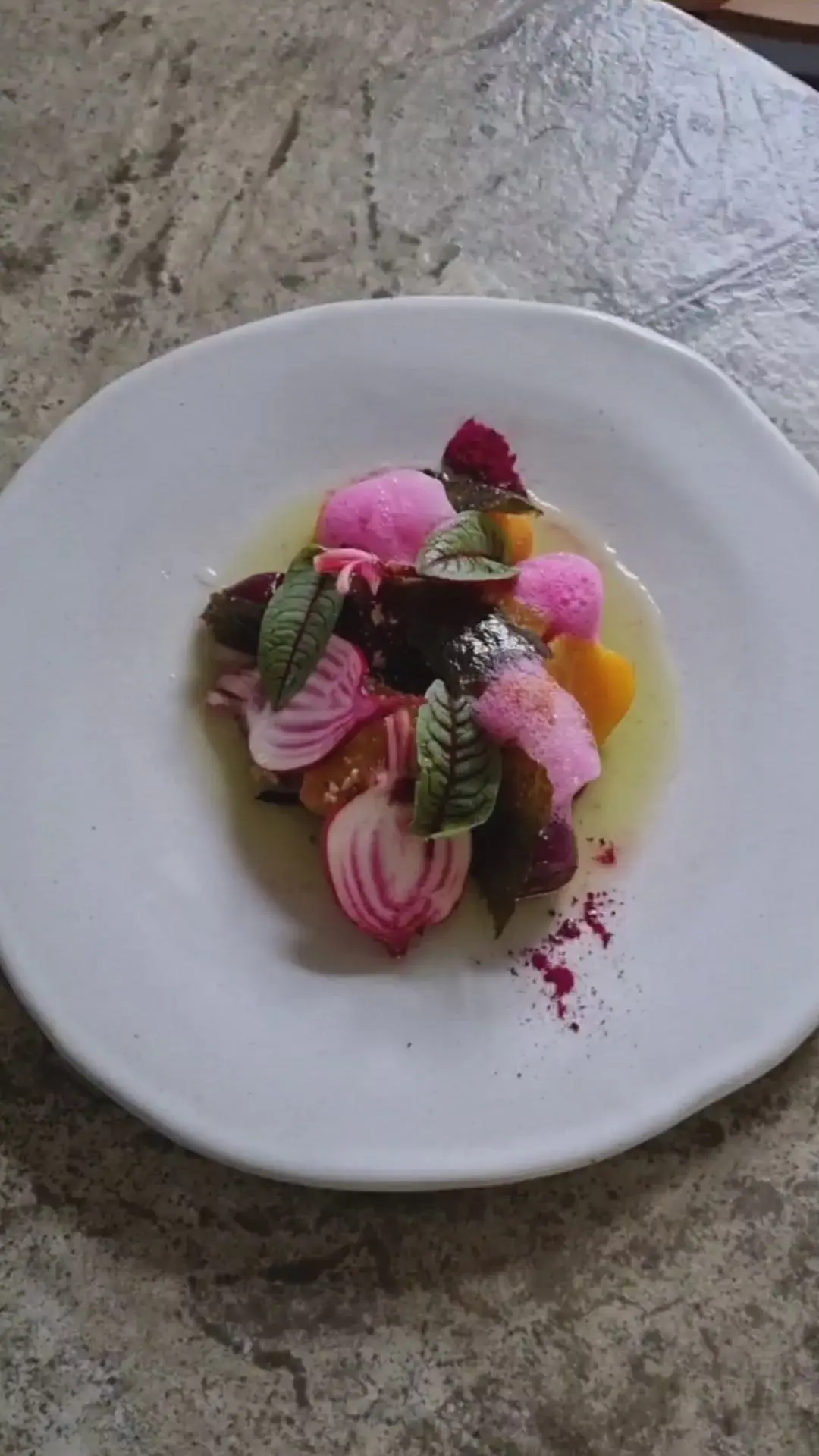 creation thumb for Beetroot, Seaweed & Hazelnut