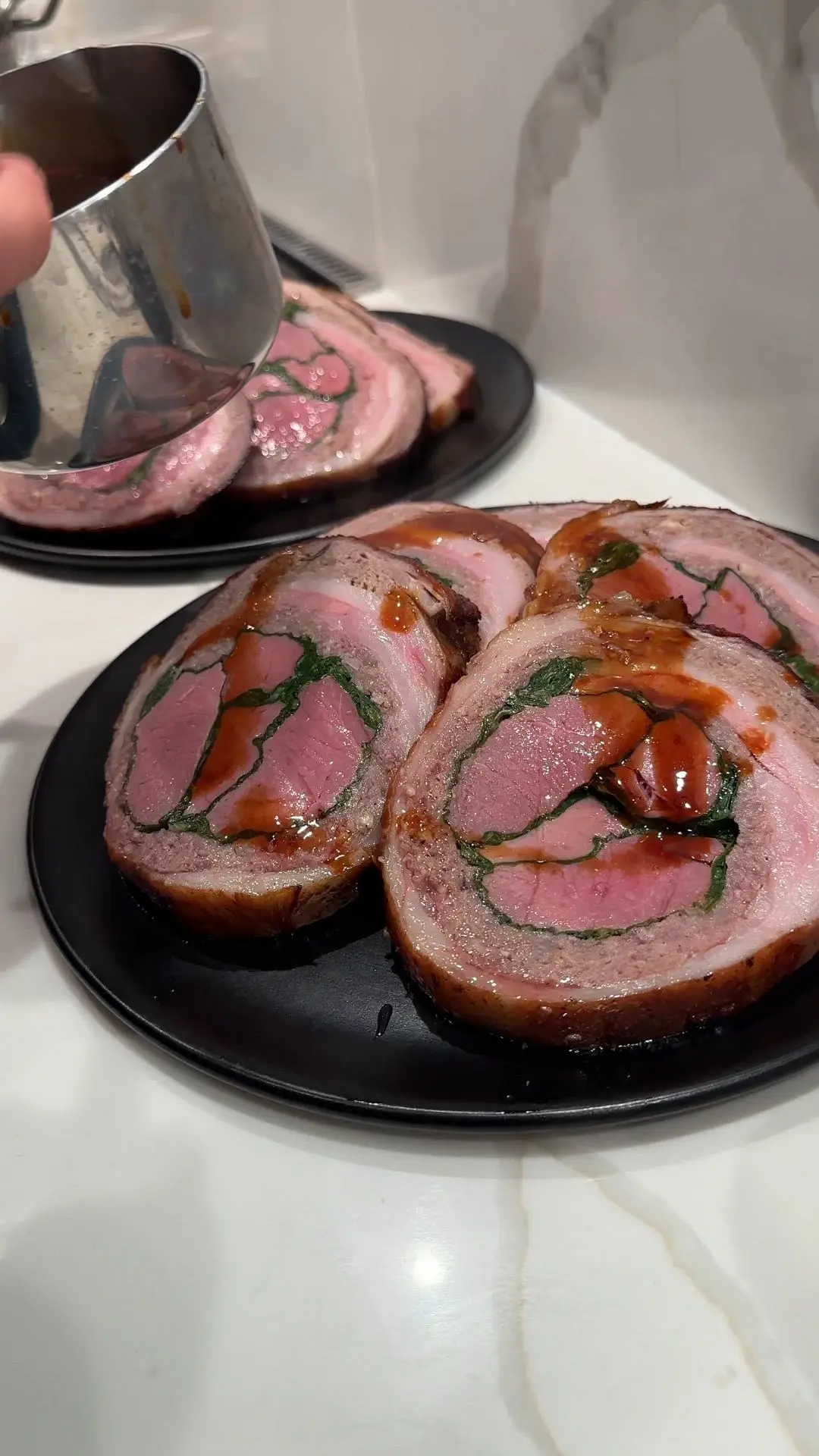 creation thumb for Stuffed Saddle of Lamb