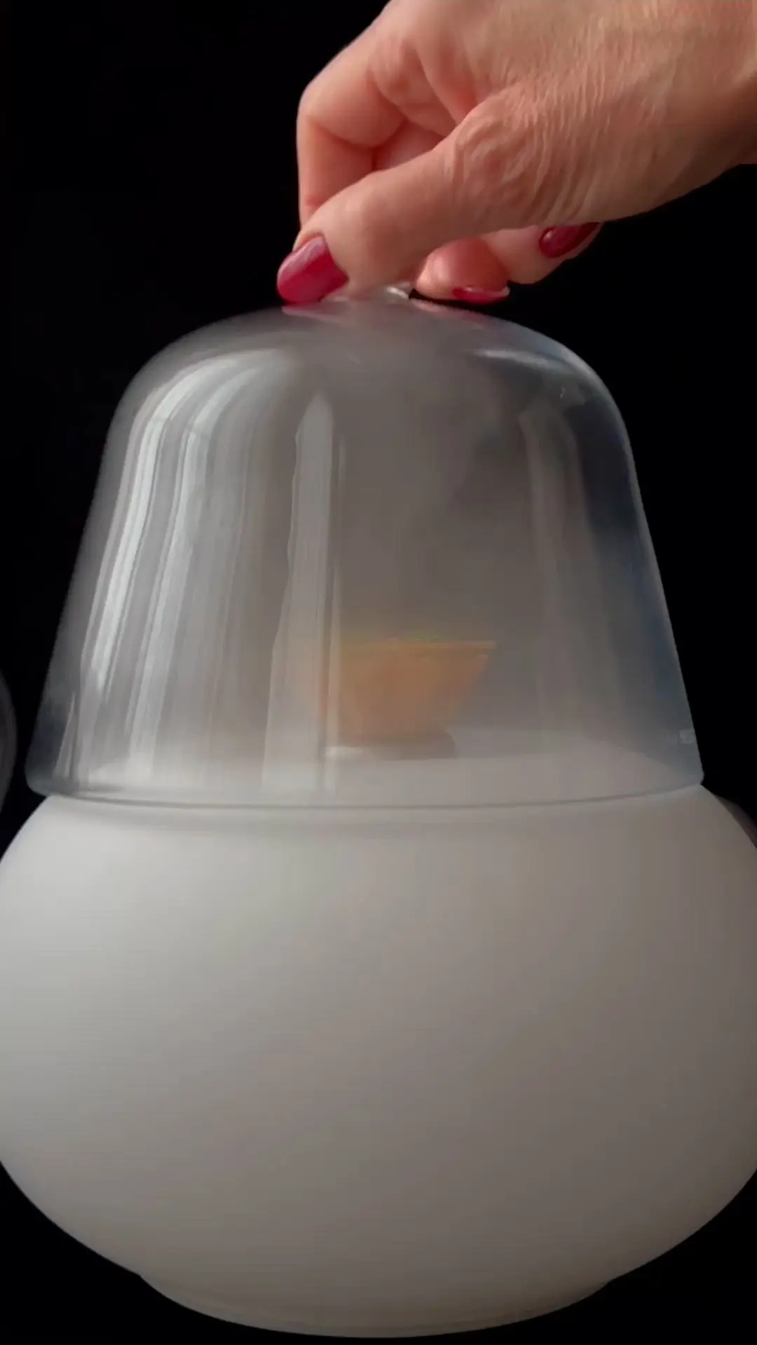 creation thumb for Aromatic cold vapors envelop you and your amuse bouche.