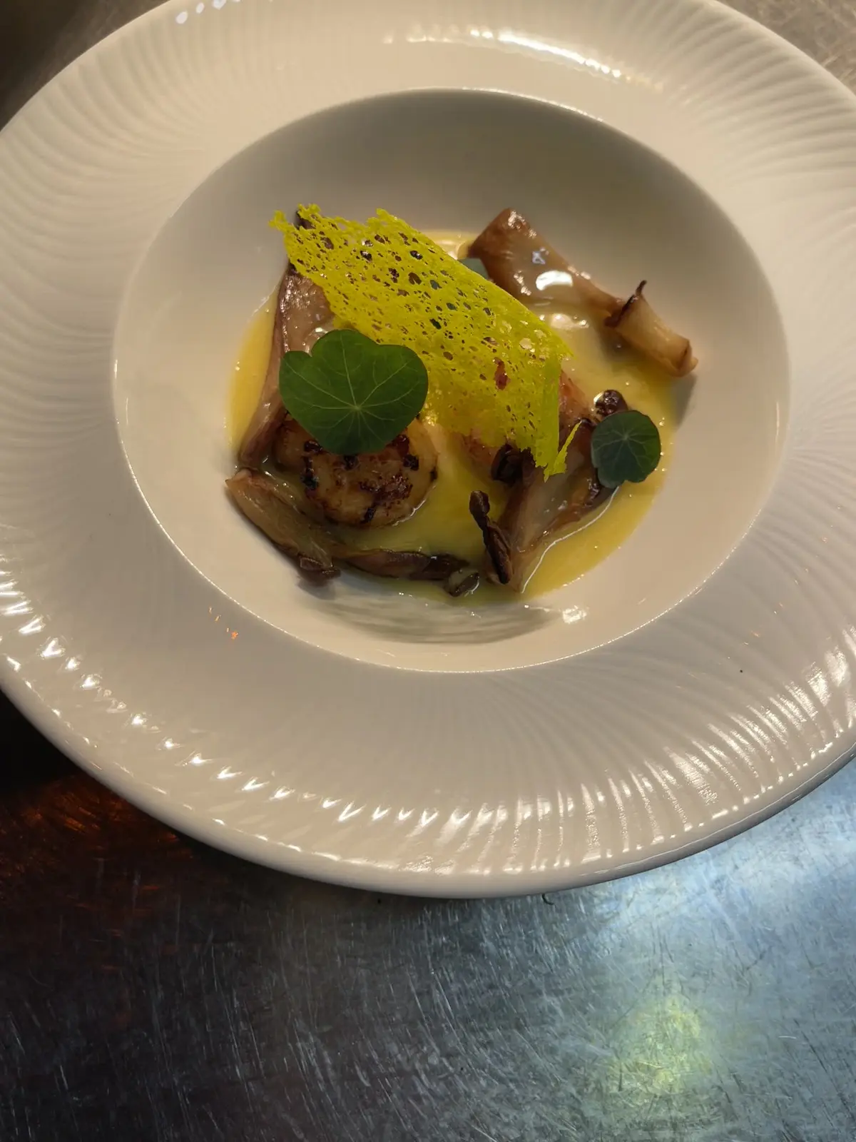 creation thumb for Scallop oysters mushrooms