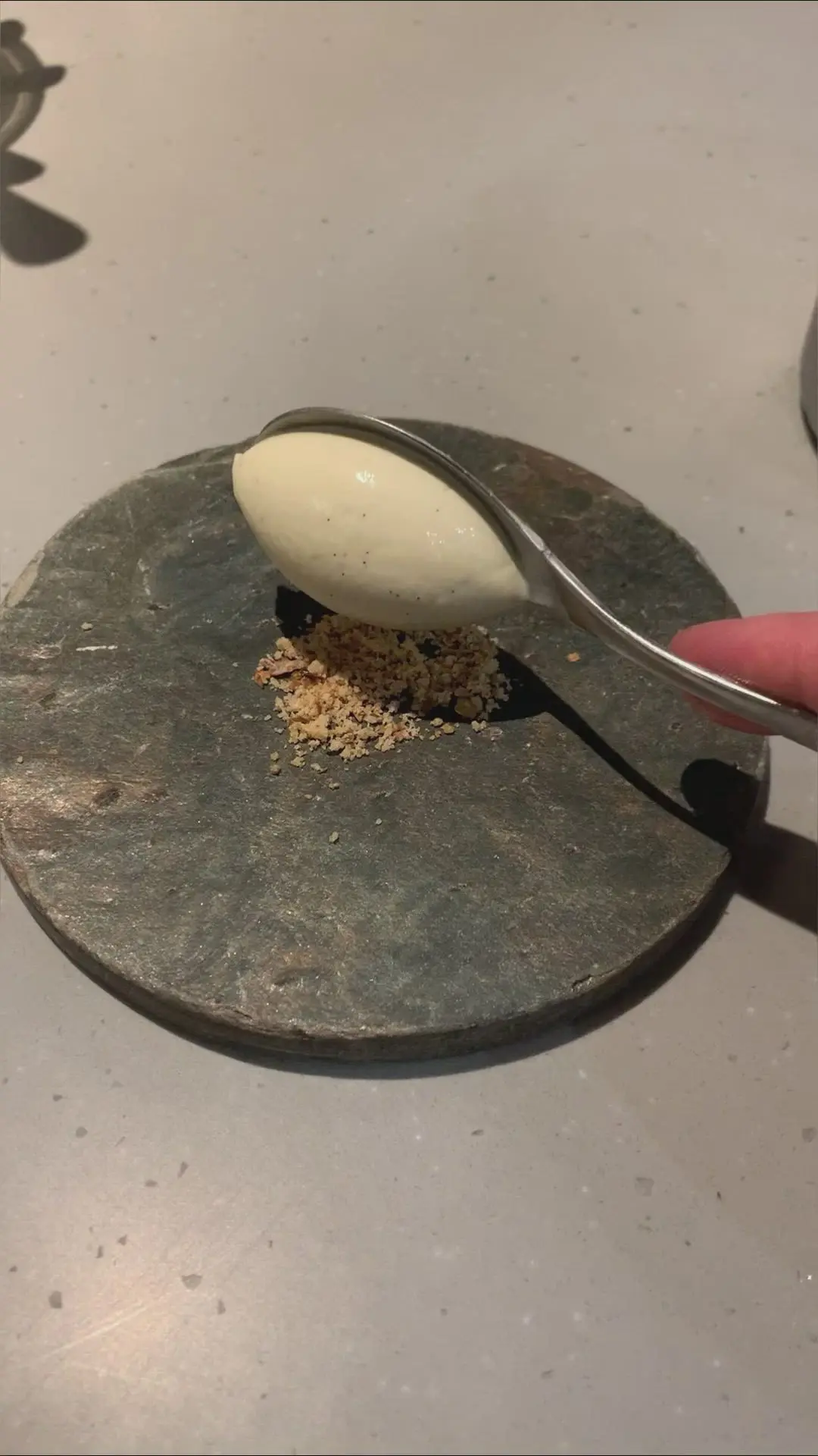 creation thumb for No Waste Roasted Jerusalem Artichoke Ice Cream