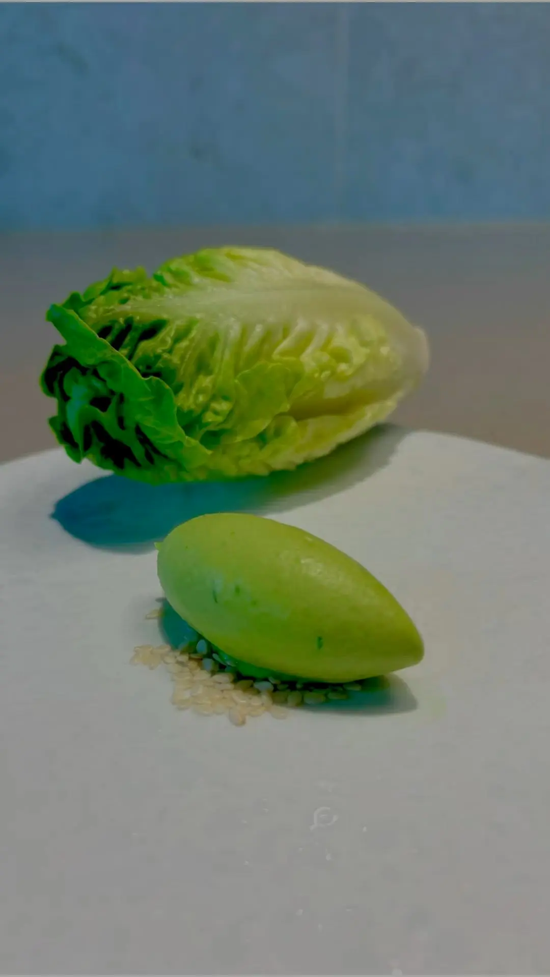 creation thumb for Salat-Yuzu-Miso-Sorbet 🥬