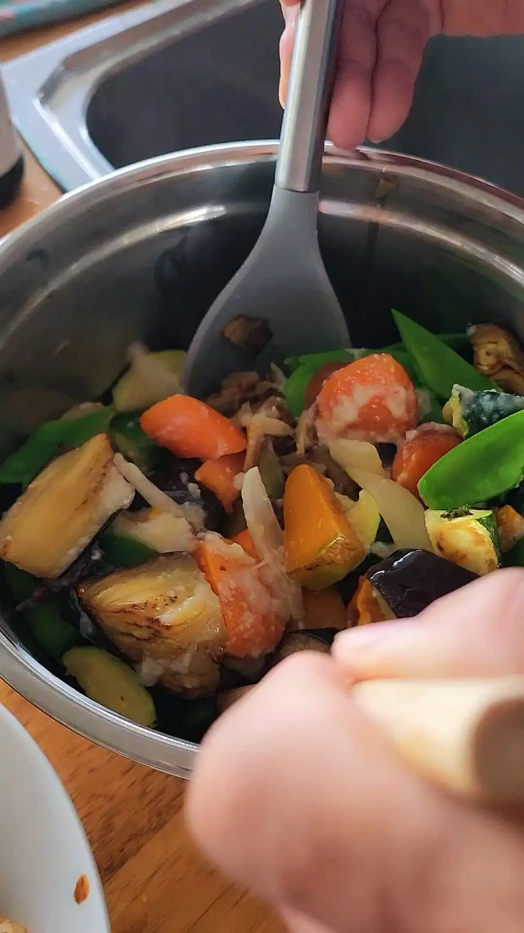 creation thumb for Garlic shio koji vegetables