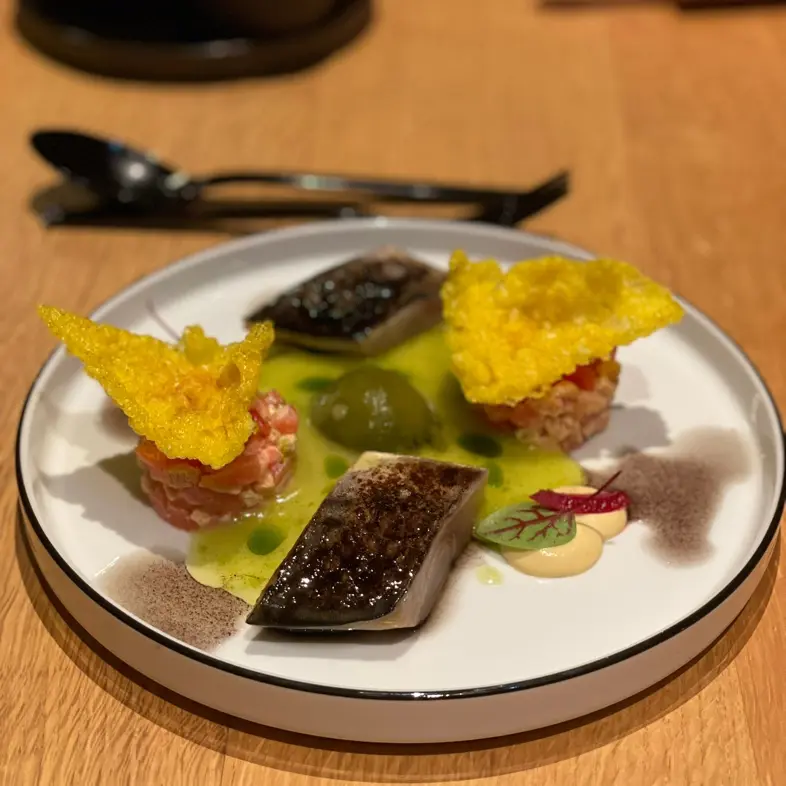 creation thumb for mackerel - basil - papaya