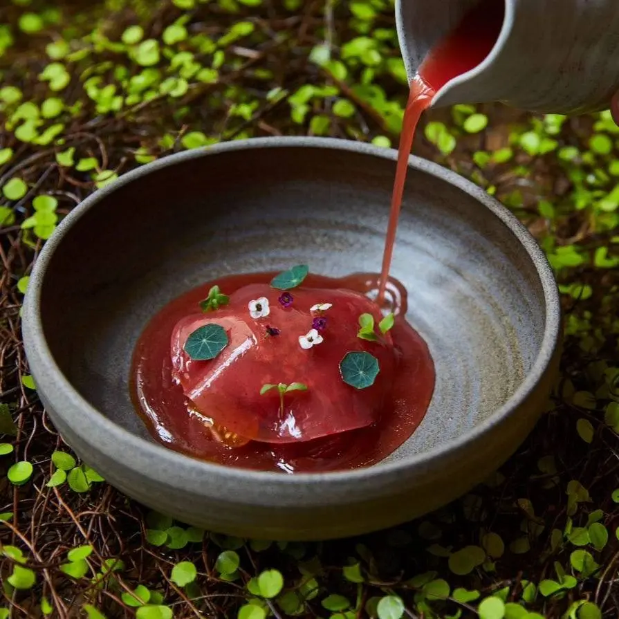 creation thumb for Gazpacho | Watermelon | Tuna Ham