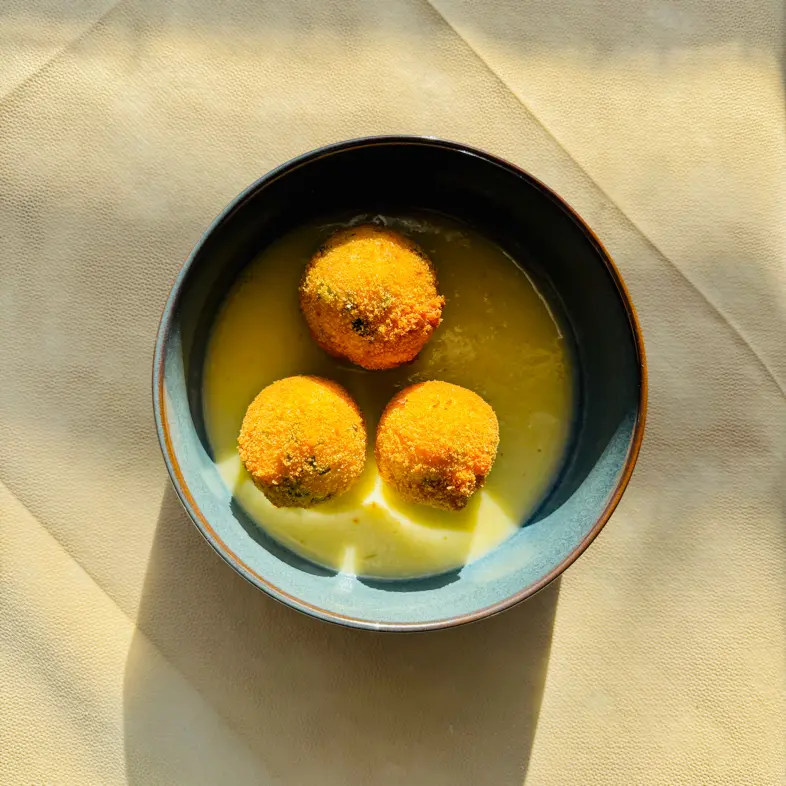 creation thumb for Salmon Meatballs with Fennel Sauce
