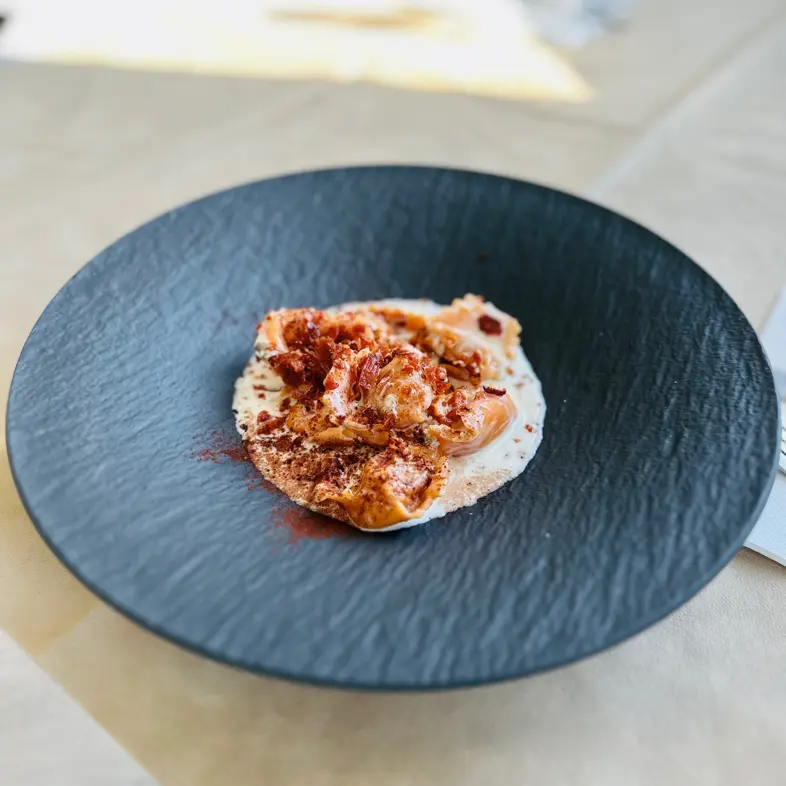 creation thumb for Pumpkin, Speck, and Cocoa Tortellini with Gorgonzola Cream