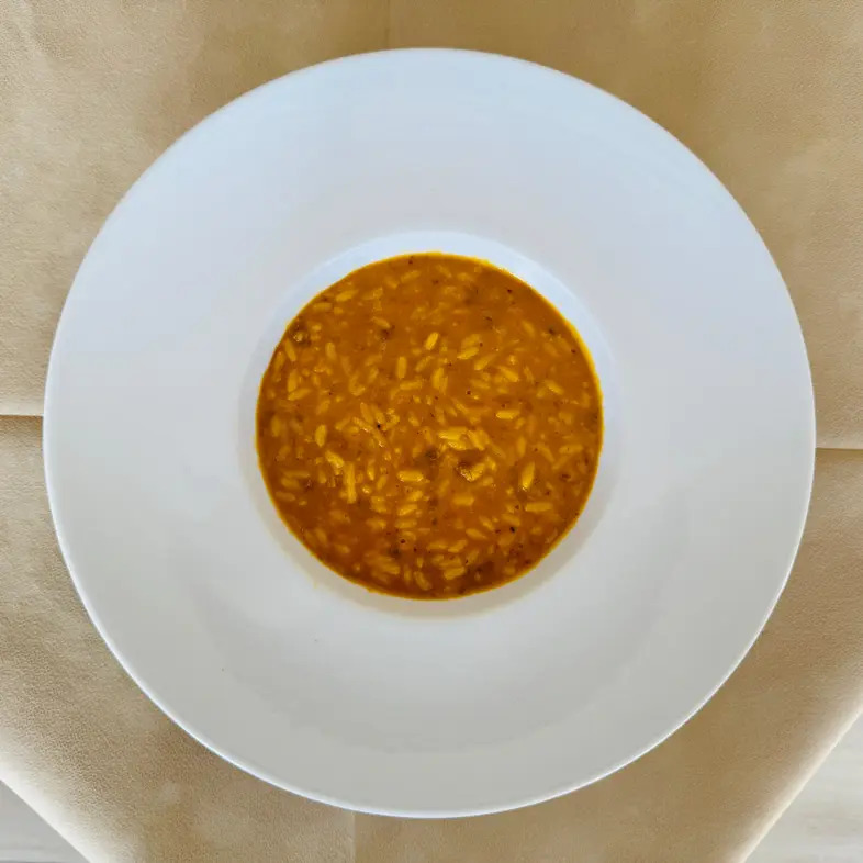 creation thumb for Pumpkin and Sausage Risotto