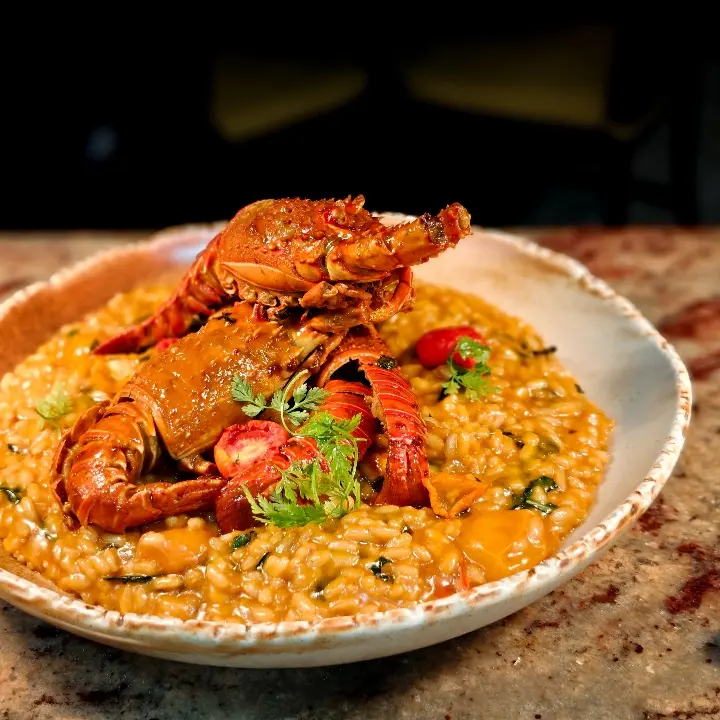 creation thumb for Saffron lobster risotto