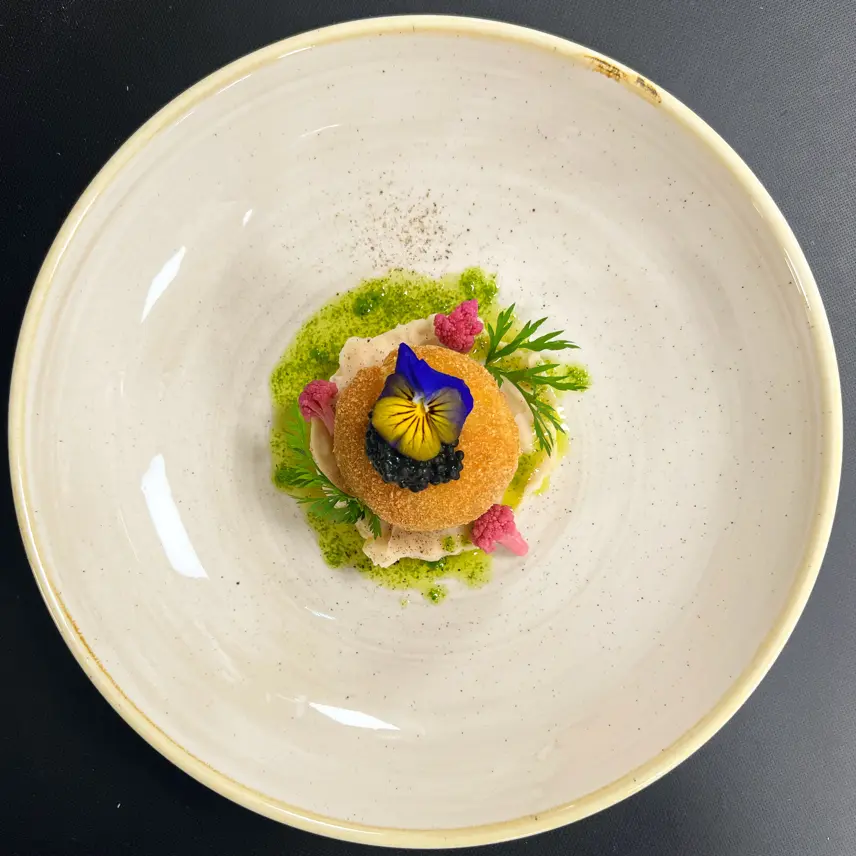 creation thumb for Cromesqui of Smoked Eel