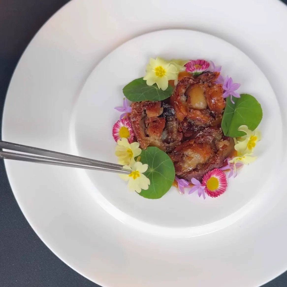 creation thumb for Crispy Pork Trotters & Ponzu Glaze