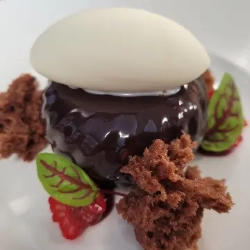 creation thumb for Chocolate raspberry and milk icecream