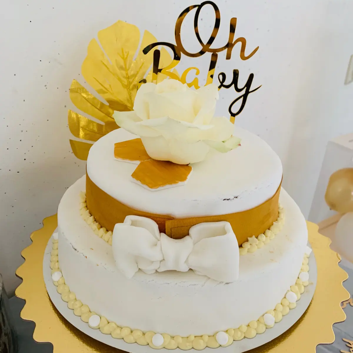 creation thumb for First babyshower cake