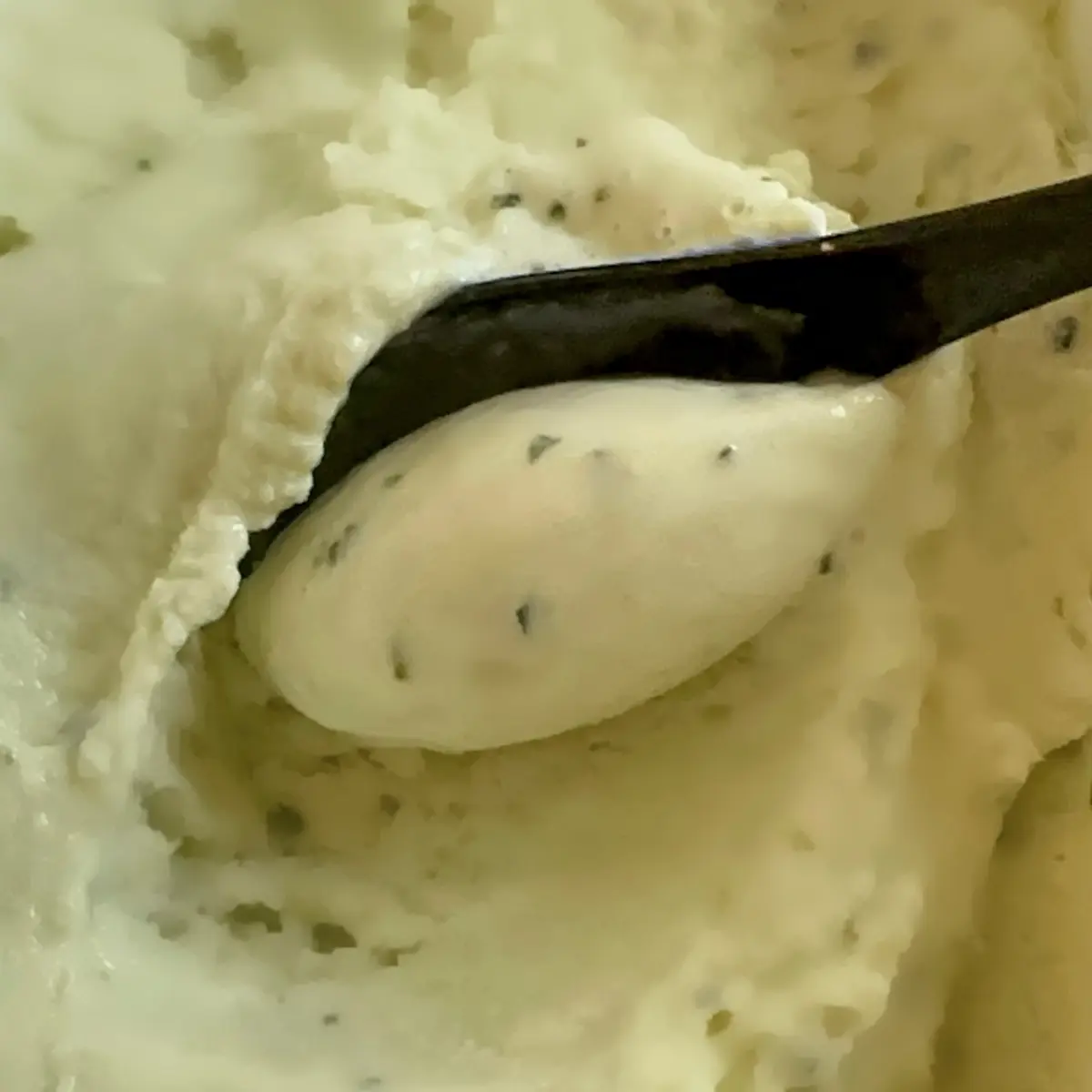 creation thumb for White chocolate and basil ice cream