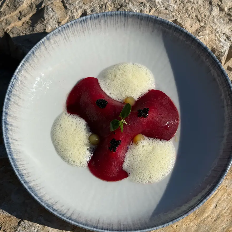 creation thumb for Beetroot  Carpaccio