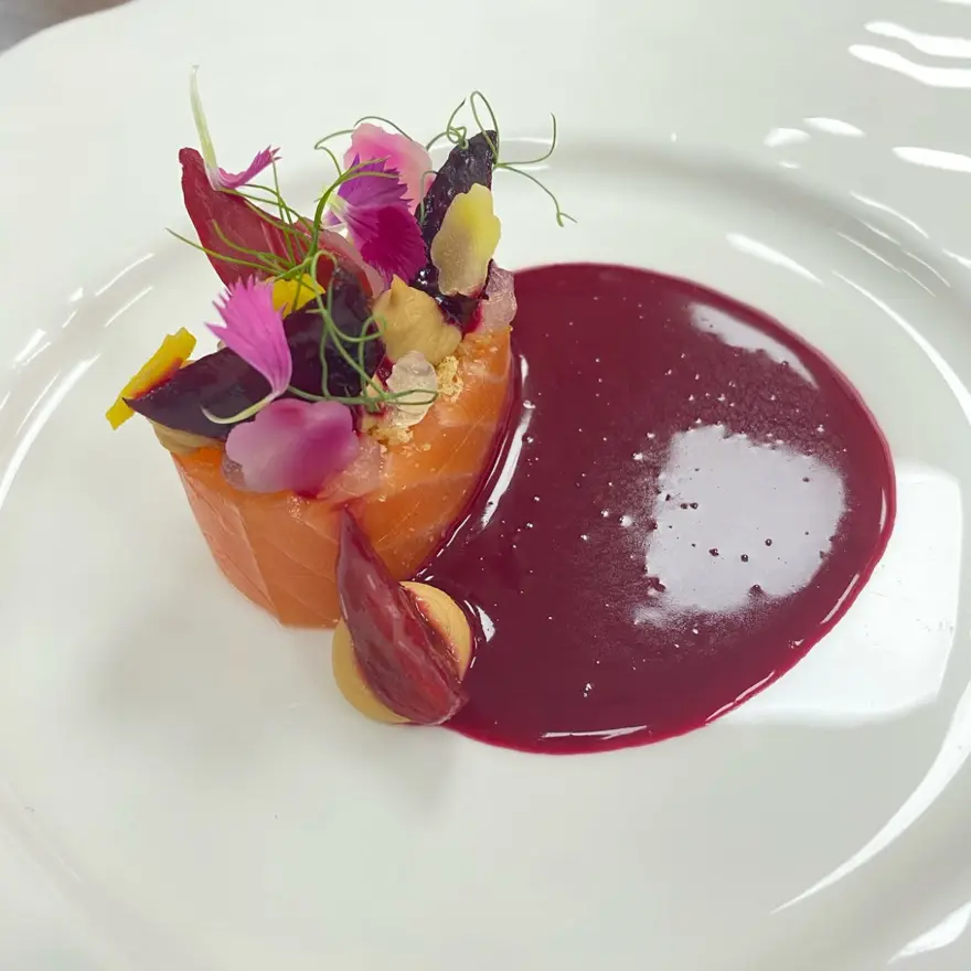 creation thumb for Beetroot Salmon